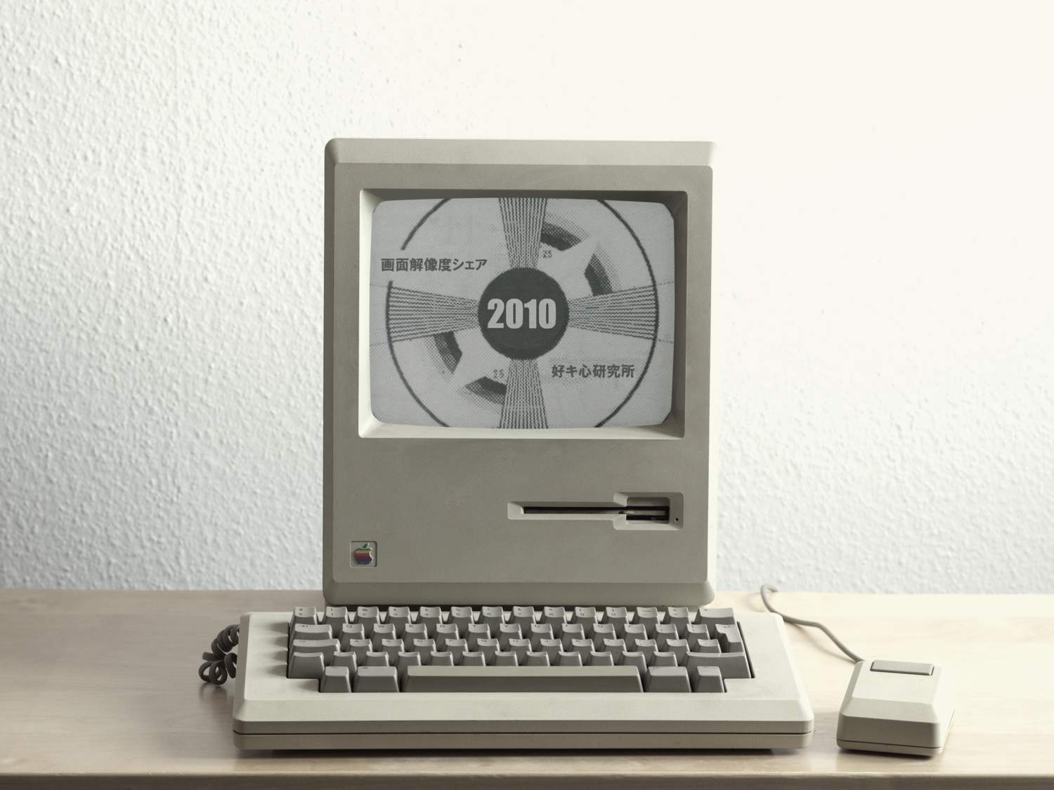 画面解像度シェア 2010