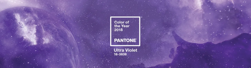 2018年のトレンドカラーはウルトラ・バイオレット（Ultra Violet）