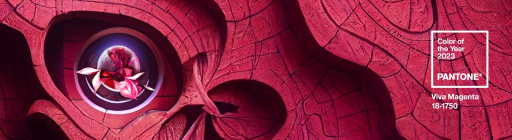 2023年のトレンドカラーはビバ・マジェンタ（Viva Magenta）
